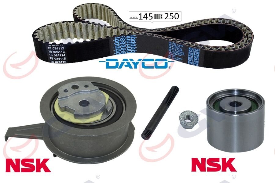 EKSANTRİK GERGİ KİTİ POLO-FABIA 14 IBIZA IV 15 A1 14 CUSA-CUSB-CYZA-CYZB-GVA 59T7505D-1-04L109119D-04B109244B-04L109243G