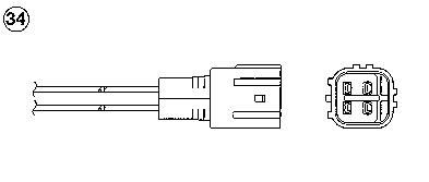 OZA670-EE2 OKSİJEN SENSÖRÜ NGK-1361/NGK-1362/NGK-1363/NGK-7948/NGK-7953/NGK-7973/NGK-94276/ NGK-95698/NGK-97137-NGK