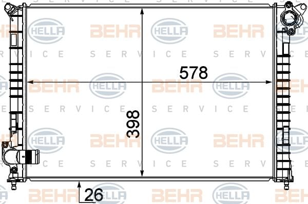 MOTOR SU RADYATORU MINI R50 R53 01 06 R52 04 08-MAHLE CR983000S-17117570821
