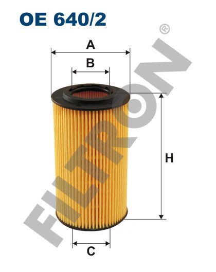 YAG FILTRESI MERCEDES M112 M113 M272 M273 W203 CL203 C219 W211 W220 W221 W163-FILTRON OE640.2-A0001802609