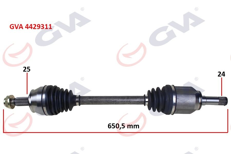 KOMPLE AKS ÖN SOL EGEA 1.3 MJT MT 15- İÇ AKS KAFALI-GVA 4429311-52068573-55230623-51987807