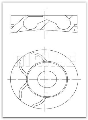 MOTOR PİSTON SEGMAN CLIO-KNG 1.5 DCI K9K 76.50 0.50 26PİM-MAHLE 0220102-120A10282R-7701475703-7701475898