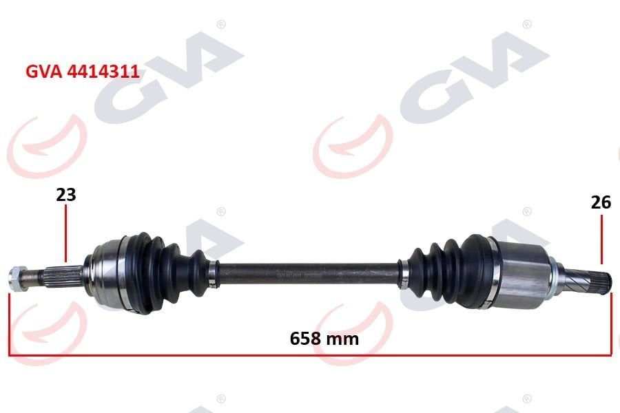 KOMPLE AKS SOL CLIO IV 0.9 Tce A/T 12- 6 VİTES-GVA 4414311-391017355R-7701209469