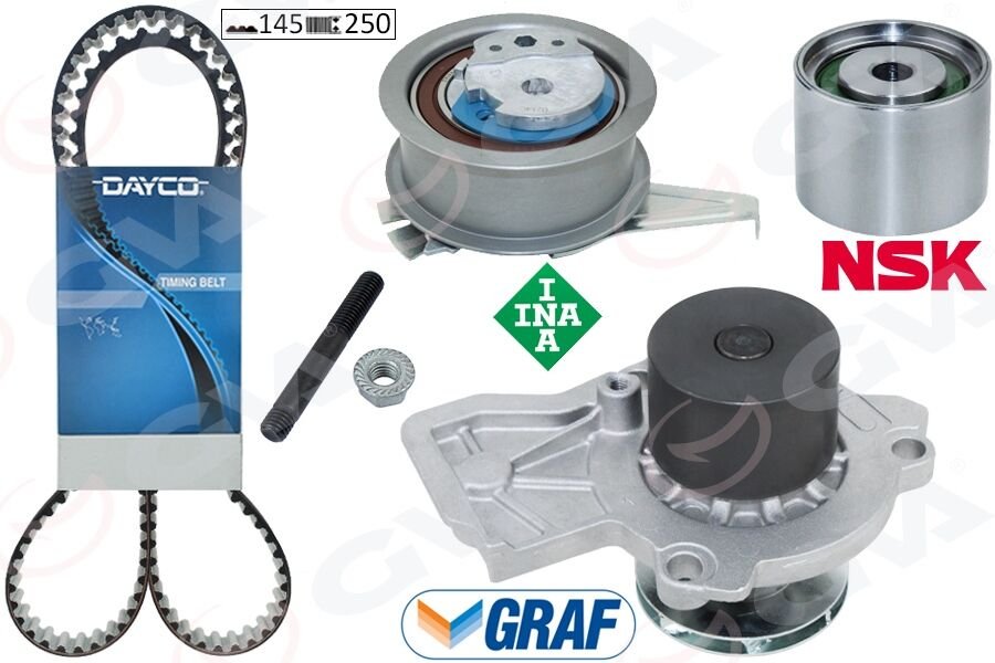 DEVİRDAİMLİ EKSANTRİK GERGİ KİTİ POLO-FABIA 14 IBIZA IV 15 A1 14 CUSA-CUSB-CYZA-CYZB-GVA 59WPK7505D-04L109119D-04B109244B-04L109243G