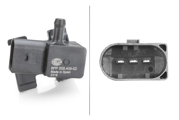 EGZOZ BASINC SENSORU BMW N47 N57 F20 F30 F10 E60 E84 E83 F25 F26 E70 E71 E72 MINI R55 R56-HELLA 6PP009409021-13627805152