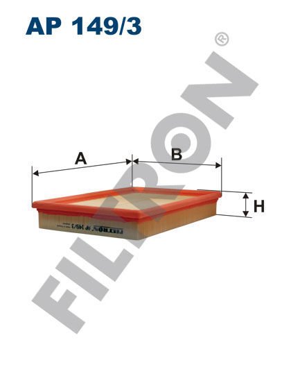 HAVA FİLTRESİ CADDY III 04 GOLF IV 00-06 POLO 02 CORDOBA-LEON-TOLEDO 1.4 16V-1.6 16V-FILTRON AP149.3-036129620D-036198620