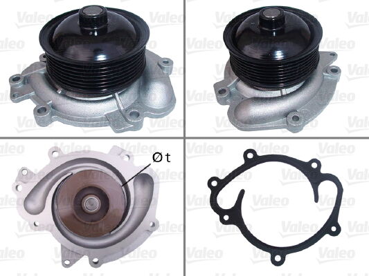 DEVIRDAIM POMPASI MERCEDES OM642 W204 W212 W166 W221 W639 B906-VALEO 506980-A6422002201