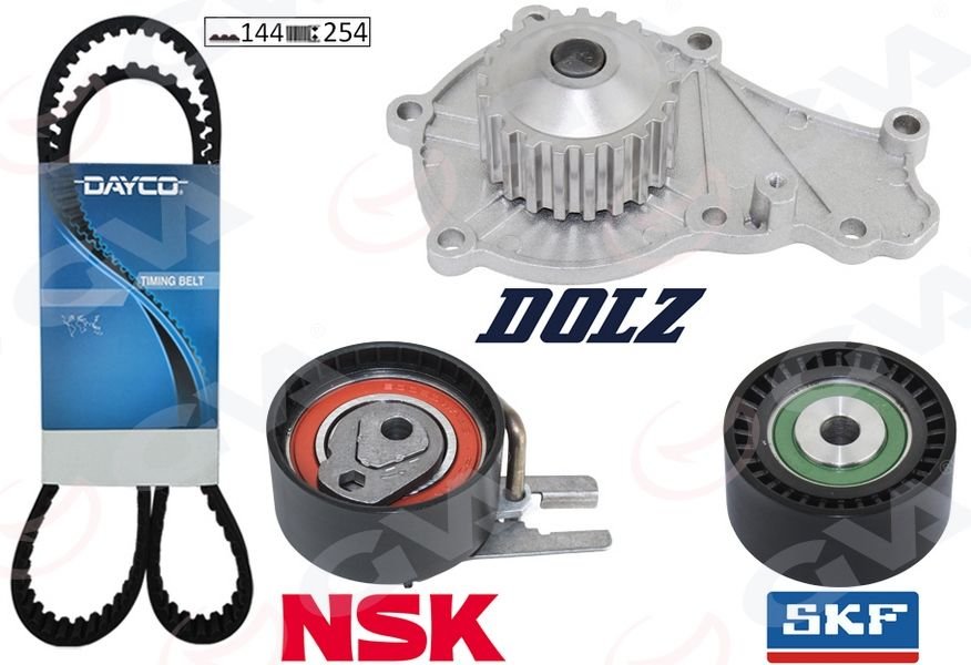 TRİGER SETİ DEVİRDAİMLİ FIESTA FUSION 02 08 1.4 TDCI C2-C3-NEMO-BIPPER-206-307 1.4 HDİ EURO 4 02 144 DİŞ 2S6Q8A615AB-2S6Q8591BA-GVA 59WPK4312D-1-2S6Q8B596AB-1609524980-0831.T3