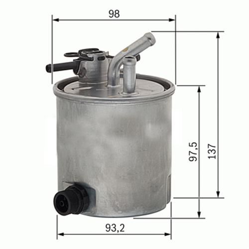 YAKIT FİLTRESİ RVI MAXİTY WK939/15 x-SARDES SF295-5001869788