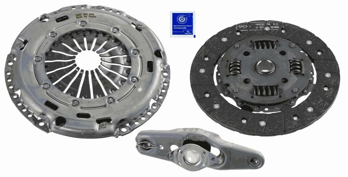 DEBRİYAJ SETİ GOLF 7-A3 12 LEON 12 OCTAVIA 13 1.4TSI 3000951088-SACHS 3000950072-04E141016D-04E141015A