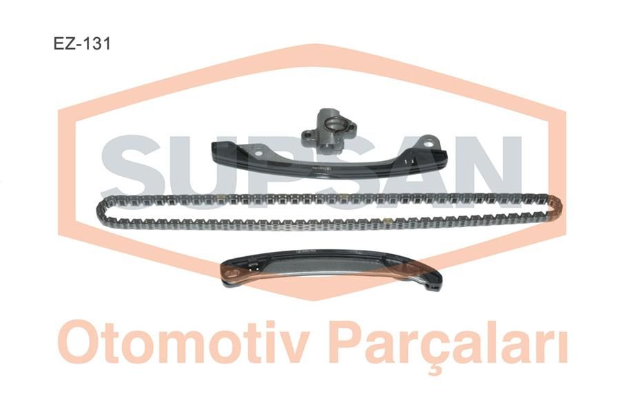 EKSANTRİK ZİNCİR SETİ CAPTUR 12 CLIO IV 12 MEGANE IV 15 KADJAR 15 QASHQAI II J11 13 MEGANE III 10 PULSAR C13 14 JUKE F15 14 19 SANDERO II 12 LOGAN II MCV12 DUSTER 17 0.9 TCE 1.2 TCE 1.4 TCE-SUPSAN EZ-131-130C12345R-130249082R-150A03349R