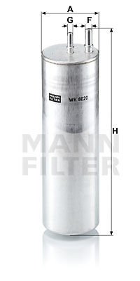 WK 8020 YAKIT FİLTRESİ CALİFORNİA T6 2.0 TDI 15-MANN WK8058-7E0127401A