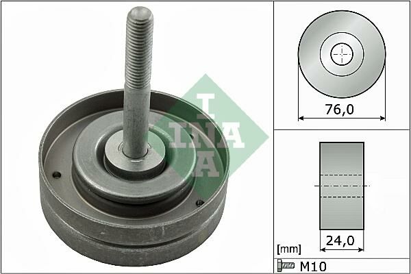 ALTERNATÖR GERGİ RULMAN POLO-CORDOBA-FABIA 1.2 BENZİNLİ AZQ-BME-CGPA-CGPB-INA 532050010-03D145276E-03D145276A-03D145276D