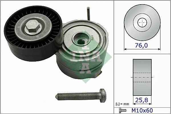 ALTERNATÖR GERGİ RULMANI KÜTÜKLÜ VW TOUAREG 3.0 V6 TSI 10-INA 534037510-06E903133A-06E903133N-06E903133Q