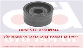 EKSANTRİK GERGİ RULMANI PASSAT-GOLF6/7-CADDY-CRAFTER-AMAROK-LEON 1.6-1.9-2.0-2.5 TDI AEB-BJK-CAY-INA-03L109244D-03L109244-058109244