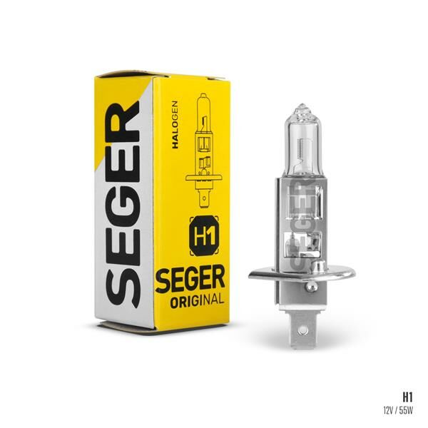 AMPUL H1 12V 55W P14.5S STANDART YENİLEME 3.500K STANDART IŞIK-SEGER 205771