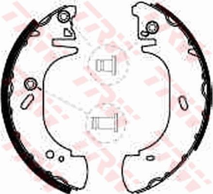 ARKA PABUÇ BALATA TRASNSIT T15 2.0 2.5D 2.5Dİ 91-94 TRASNSIT T15 2.5DI 2.5TDI 94-00 280x63-TRW-92VB2200BA-6733350-5027771