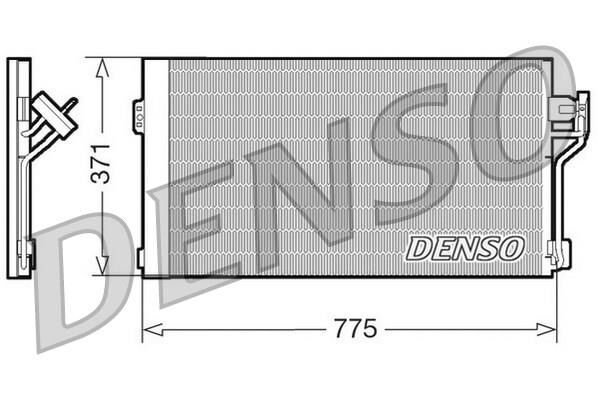 KLIMA RADYATORU MERCEDES VITO W639 03-DENSO DCN17050-A6398350070