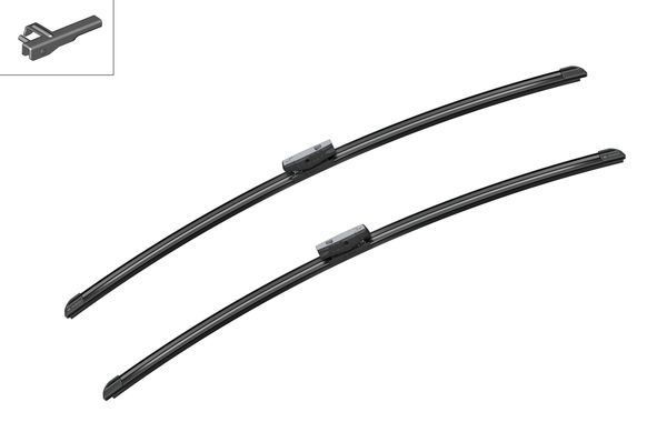 SILECEK SUPURGESI TAKIMI 700mm / 700mm MERCEDES W220 W221 . CITROEN C6 . PEUGEOT 407-BOSCH 3397118976-A2218201300-6426SY