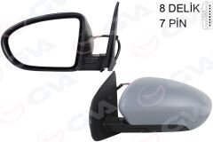 DIŞ DİKİZ AYNASI SOL QASHQAI 09 ELEKTRİKLİ ISITMALI KATLANIR ASTARLI KONVEKS 7 FİŞ VM-4011EBHL-GVA-96302JD84A