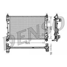 RADYATÖR DOBLO 1.4-1.3 DMTJ 10 COMBO 1.3 CDTİ 12 MEKANİK AC /- 620x400x16-DENSO DRM09113-51812209-51938013-1300328-95510450