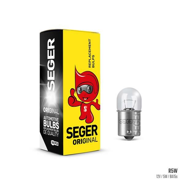 AMPUL R5W 12V 5W BA15S 67 STANDART YENİLEME-SEGER 209076