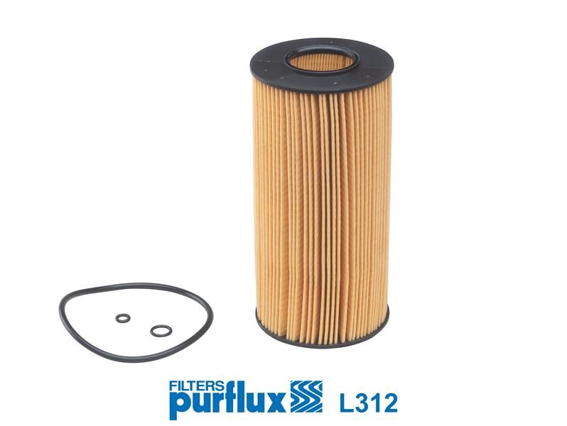YAG FILTRESI MERCEDES OM606 W202 W210 W124 W638 B901 B904-PURFLUX L312-A6021800009