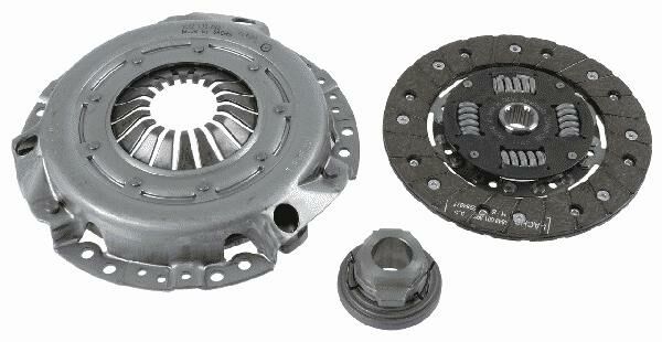 DEBRİYAJ SETİ 206-207-1007-BIPPER-NEMO-C2-C3 1.4HDI DV4TD-SACHS-1611266580-2052.T3-2052.E0-2052.84