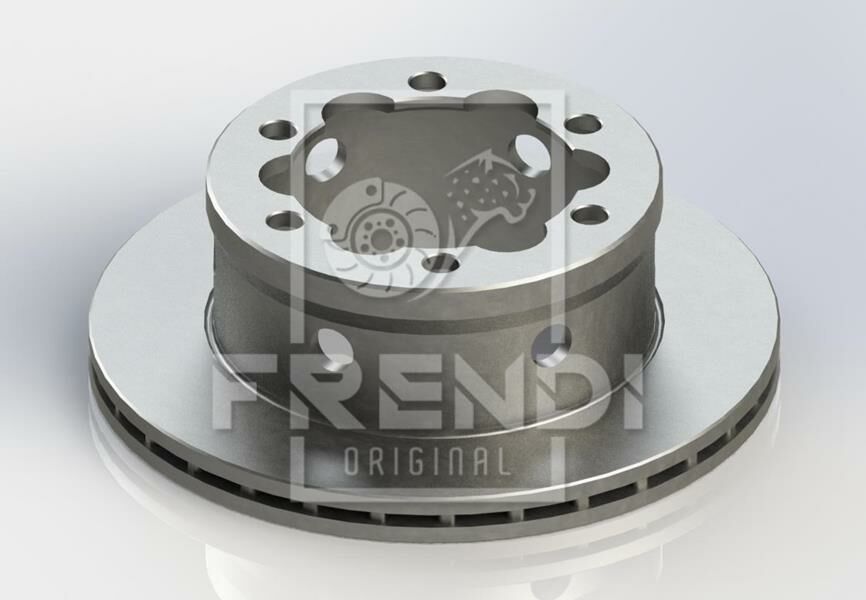 FREN DISKI ARKA MERCEDES SPRINTER B901 B904 . VW LT 28-35-46 CIFT TEKER-FRENDI 24142-A9044230312-2D0615601B