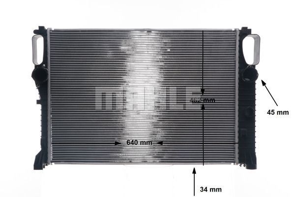 MOTOR SU RADYATORU MERCEDES C219 W211 S211-MAHLE CR37000S-A2115003102