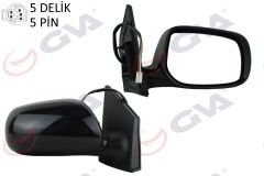 DIŞ DİKİZ AYNASI SAĞ COROLLA 08 ELEKTRİKLİ ISITMALI ASTARLI KONVEKS 5 FİŞ VM-6263NEHPR-GVA-879002B01