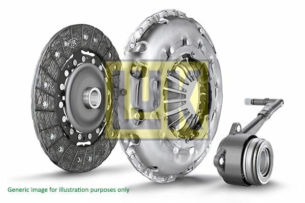 DEBRIYAJ SETI FIESTA 1.25 16V 1.3 1.4 16V 96 08 FUSION 1.25 16V 1.3 02 12 MAZDA 121 1.25 16V 1.3 96 RULMANLI-LUK 619306333-2S617540BC-2S617540KC-96FX7L596AB