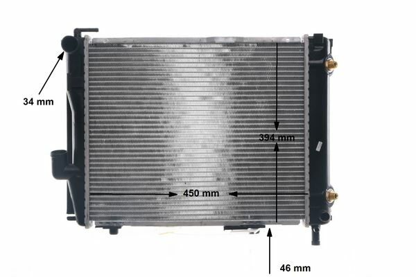 MOTOR SU RADYATORU MERCEDES W124 S124 C124 A124 KLIMASIZ-MAHLE CR257000S-A1245001503