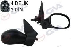 DIŞ DİKİZ AYNASI SAĞ 206 98 MEKANİK ISITMALI SENSÖRLÜ KONVEKS 2 FİŞ VM-206HSR-GVA-8148.XZ