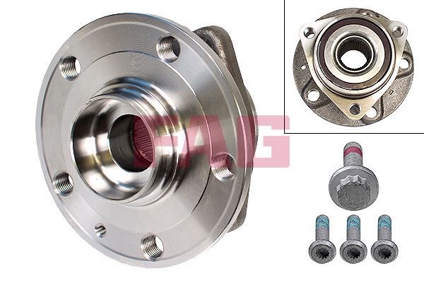 ÖN TEKER PORYASI 3 BACAK 85MM ÇAP YM.GOLF VII-TIGUAN-TOURAN-PASSAT-OCTAVIA-SUPERB-A3-Q2 14-FAG-8V0498625A-5Q0407621A-8V0598625C