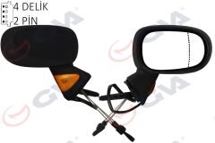 DIŞ DİKİZ AYNASI SAĞ MODUS 04 MEKANİK SİNYALLİ SENSÖRLÜ KONVEKS VM-120SR-GVA-7701059146