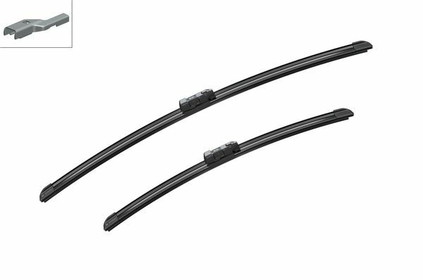 AEROTWIN SİLECEK 60 45cm FLATBLADE-MUZ TİPİ VW CADDY-TOURAN-BOSCH-51843979-2K1955425B-2K1955426B