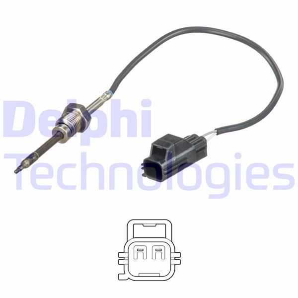 EGZOZ SICAKLIK SENSÖRÜ VOLVO S40 2.4D5 06-12 S80 2.4D D5 2006-2015 XC60 D3 D4 24D D5 2008-2017 C30 D5 06-12 C70 2.4D5 06-13 V50 06-10 V70 2.4D D5 2007-2011 XC70 2.4D D5 2007-2016-DELPHI TS30151-30713739-31293031-31370469-31431050