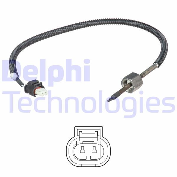 EGZOZ SICAKLIK SENSORU KAT. ONCESI MERCEDES W205 W212 C218 C253-DELPHI TS30222-A0009058904