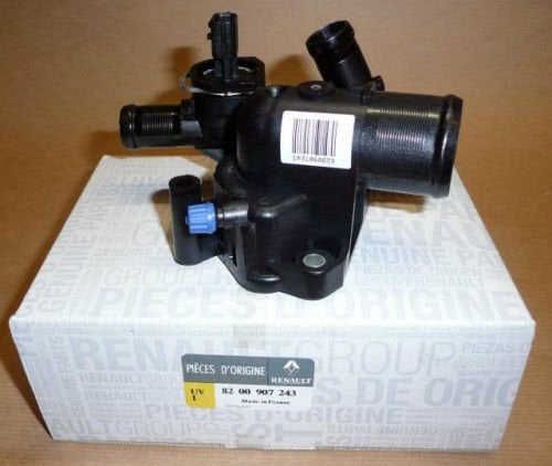 TERMOSTAT KOMPLE 83C TRAFIC II-VIVARO-MGN III-FLUENCE-LGN II-ESPACE 2.0 DCİ 06-MY 8200907243-8200907243-8200781512-4433121