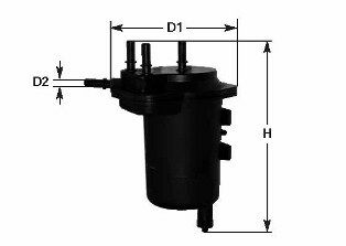 YAKIT FILTRESI RENAULT CLIO II 01 06 SYMBOL 01 09 KANGOO 01 NISSAN NOTE 06 MICRA III K12 03 10 SUZUKI JIMNY 05 1.5 dCI K9K DELIKLI-SARDES SF155-7701062190-164001540R-1640100Q0D