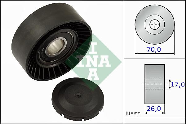 ALTERNATÖR GERGİ RULMANI AVENSIS 00-08 -COROLLA 00-07 1.6VVTİ-1.8VVTİ-RAV 4 1.8VVTİ 00-05-INA-11281436078