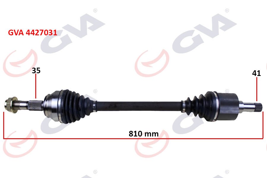 KOMPLE AKS SOL DUCATO-BOXER-JUMPER 2.2 MJTD-2.3 MJTD 06- 810mm-GVA 4427031-3272.PG-1349788080-3272.PH