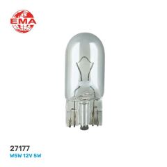 DİPSİZ AMPUL BÜYÜK 12V 5W-EMA 27177