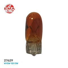 BÜYÜK DİPSİZ AMBER 27169 12V 5W-EMA 27629