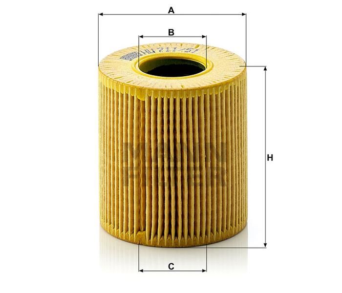 YAĞ FİLTRESİ ASTRA L-GRANDLAND-P206-P207-P307-P308-P508-P3008-PARTNER-C2-C3-C4-C5 1.4-1.6 VTI-THP BOXER JUMPER DUCATO 2.0-2.2 HDI TRANSIT-V348-V347 DEFENDER L316 DISCOVERY-FREELANDER JAGUAR XF-MANN HU711.51X-1109.CL-6C1Q6744AA-LR028438