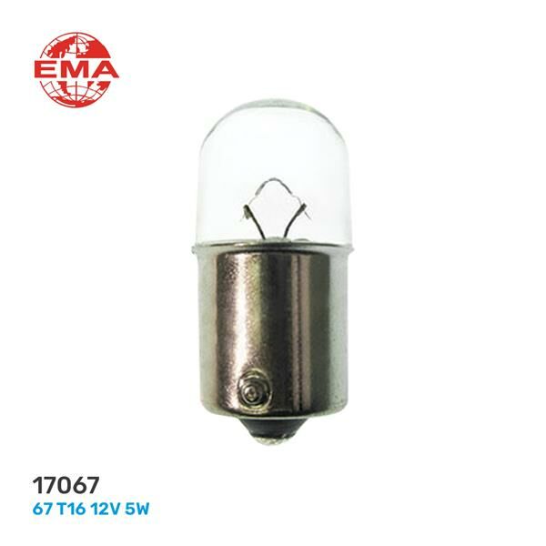 AMPUL HELLA TİPİ 12V 67 5W-EMA 17067