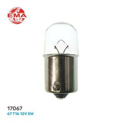 AMPUL HELLA TİPİ 12V 67 5W-EMA 17067