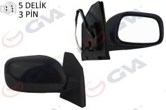 DIŞ DİKİZ AYNASI SAĞ COROLLA 02 ELEKTRİKLİ KONVEKS 3 FİŞ VM-277ER-GVA
