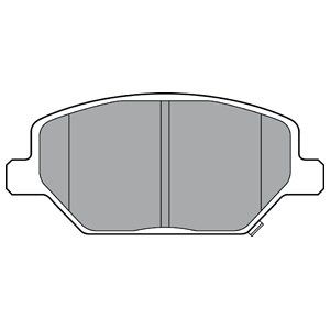 ÖN FREN BALATASI OPEL INSIGNIA B 18 17 İNÇ JANT-DELPHI-1680880180-84120877-42794673